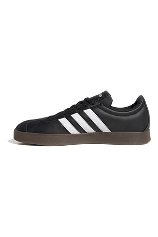 Schwarze Sneakers mit weißen Streifen Adidas VL COURT BASE