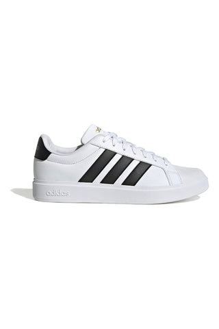 Weiße Sneakers mit schwarzen Streifen Adidas STREETTALK