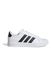 Weiße Sneakers mit schwarzen Streifen Adidas STREETTALK
