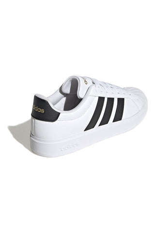 Weiße Sneakers mit schwarzen Streifen Adidas STREETTALK