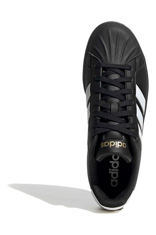 Schwarze Sneakers im Court-Design Adidas Streettalk