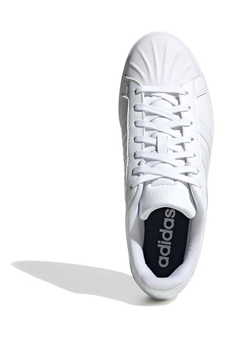 Weiße Sneakers im Sportstil mit Cupsole-Sohle Adidas Streettalk