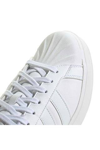 Weiße Sneakers im Sportstil mit Cupsole-Sohle Adidas Streettalk