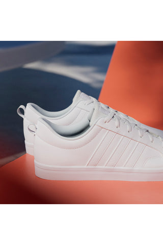 Sneakers bianche stile skate suola vulcanizzata Adidas Vs Pace 2.0