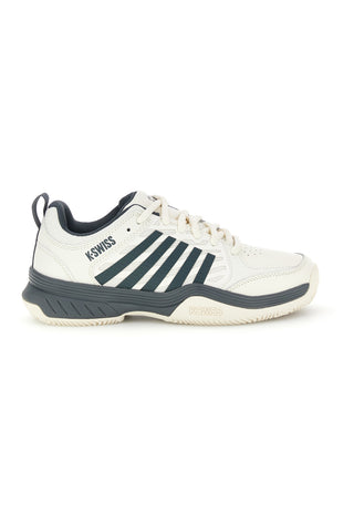 Atmungsaktive Tennisschuhe mit Tonsohle in Beige K-swiss Court Express 2