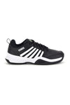 Schwarze atmungsaktive Mesh-Tennisschuhe K-swiss Court Express 2 Clay