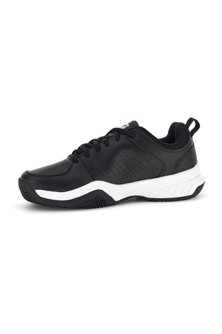 Schwarze atmungsaktive Mesh-Tennisschuhe K-swiss Court Express 2 Clay