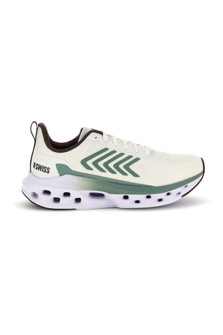 Weiße atmungsaktive Mesh-Sportschuhe K-swiss Melrose Tubes Lite