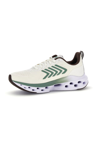 Weiße atmungsaktive Mesh-Sportschuhe K-swiss Melrose Tubes Lite