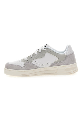 Weiße Diadora Ginger S Sneaker mit kontrastierenden Ledereinsätzen