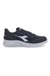 Diadora Robin 6 Schwarze atmungsaktive Mesh-Sportschuhe