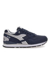 Sneakers blu con inserti grigi in tessuto tecnico Diadora N.92