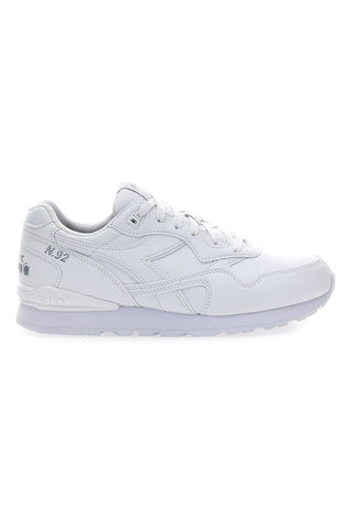 Weiße Sneakers glatte Oberseite Diadora N.92 L
