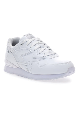 Weiße Sneakers glatte Oberseite Diadora N.92 L
