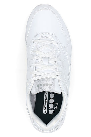 Weiße Sneakers glatte Oberseite Diadora N.92 L