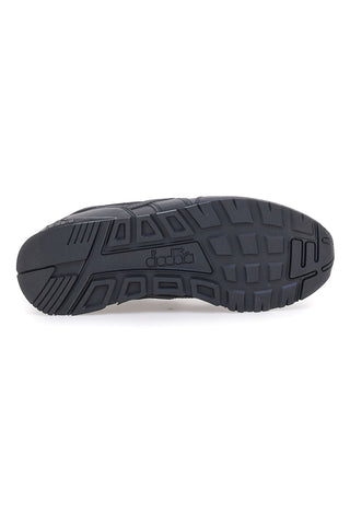 Diadora N 92 L schwarze Sneaker mit glattem Obermaterial
