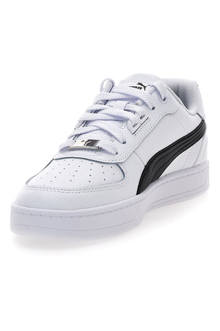 Puma Caven 2 weiße Sneaker mit schwarzem Seitenstreifen