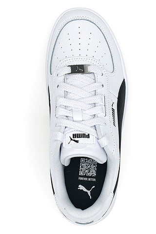 Puma Caven 2 weiße Sneaker mit schwarzem Seitenstreifen