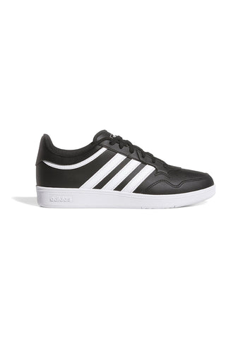 Adidas Hoops 4 Schwarze Sneaker mit ikonischen Streifen