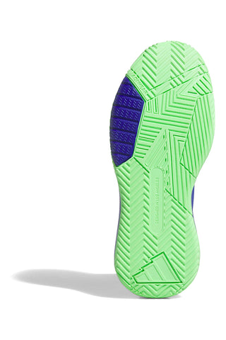 Scarpe da basket blu e verdi con ammortizzazione Lightmotion Adidas Ownthegame 3