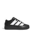 Schwarze Sneaker mit 3 Adidas Break Start 2000 Streifen