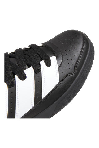 Schwarze Sneaker mit 3 Adidas Break Start 2000 Streifen