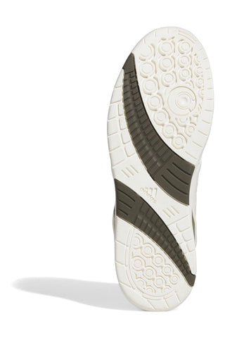 Weiße und grüne Adidas Midcity Low Sneaker