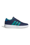 Sneakers blu con 3 strisce Adidas Breaknet 3 J