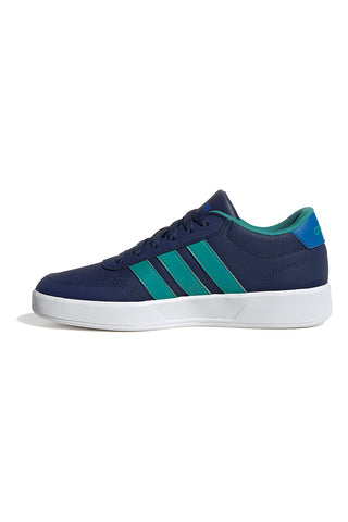 Sneakers blu con 3 strisce Adidas Breaknet 3 J