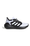 Scarpe running bianco e nero con ammortizzazione Cloudfoam Adidas Tensaur Run 3 J