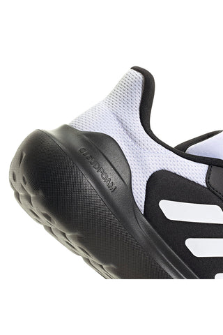Adidas Tensaur Run 3 J Laufschuhe in Schwarz und Weiß mit Cloudfoam-Dämpfung