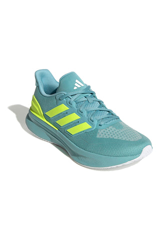 Scarpe da running verdi in mesh Adidas Ultrarun 5