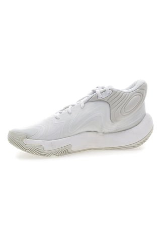 Scarpe bianche mid-cut da basket Under Armour Spawn 6 Mid