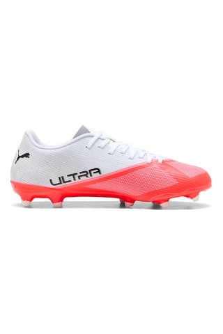 Scarpe da Calcio bianche e Rosse Puma Ultra 7 play FG/AG