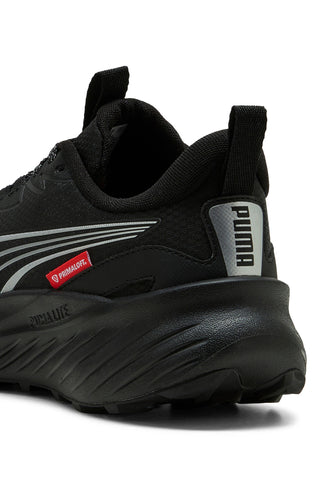 Schwarze Puma Pounce Lite Trail Primalof Laufschuhe