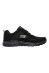 Sneakers sportive nere Skechers Burns Agoura