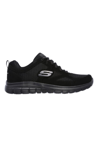 Sneakers sportive nere Skechers Burns Agoura