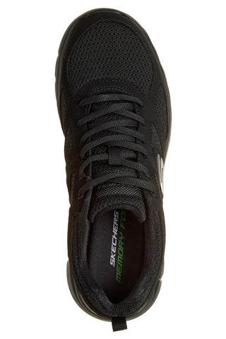 Sneakers sportive nere Skechers Burns Agoura