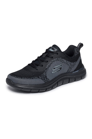 Schwarze Sport-Sneaker Skechers Track Glendor