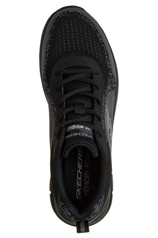 Schwarze Sport-Sneaker Skechers Track Glendor