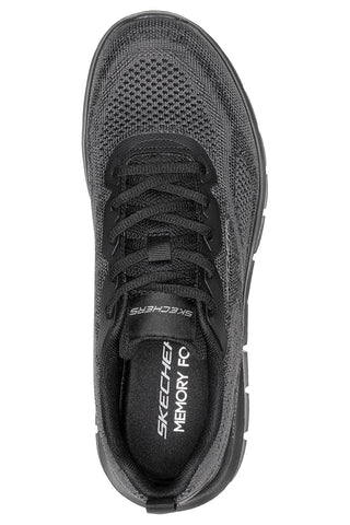 Sneakers sportive nere Skechers Track Pohlter