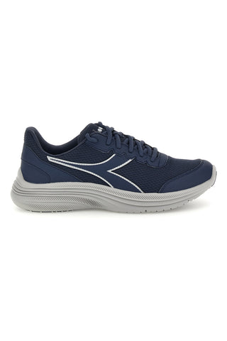 Blaue Laufschuhe aus atmungsaktivem Mesh-Material: Diadora Eagle 9