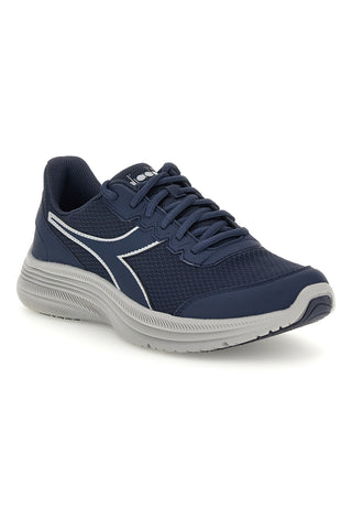 Blaue Laufschuhe aus atmungsaktivem Mesh-Material: Diadora Eagle 9