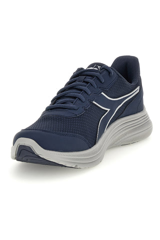 Blaue Laufschuhe aus atmungsaktivem Mesh-Material: Diadora Eagle 9