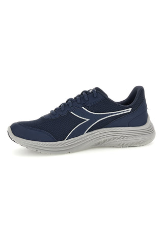 Blaue Laufschuhe aus atmungsaktivem Mesh-Material: Diadora Eagle 9