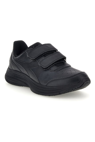 Schwarze Sneaker mit doppeltem Klettverschluss: Diadora Eagle 9 SL