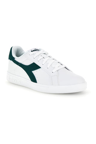 Sneakers bianche con inserti verdi Diadora Wing