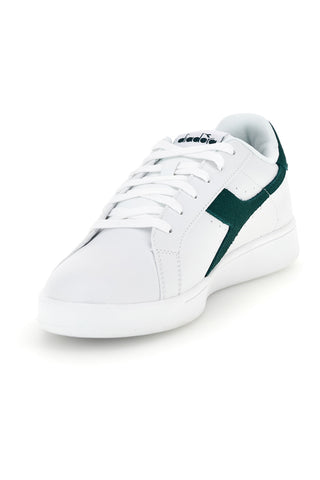 Sneakers bianche con inserti verdi Diadora Wing