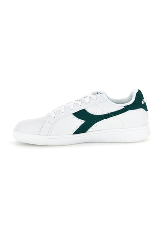 Sneakers bianche con inserti verdi Diadora Wing