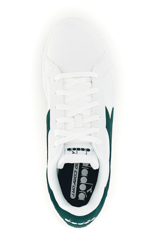 Sneakers bianche con inserti verdi Diadora Wing